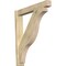 Ekena Millwork Funston Block Rough Sawn Outlooker, Douglas Fir, 6"W x 38"D x 42"H OUT06X38X42FST05RDF - alternate 1